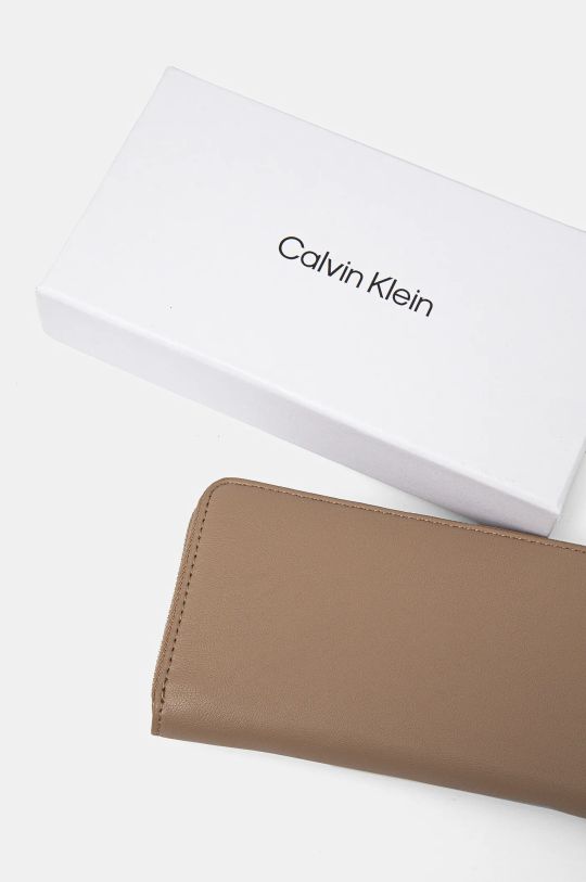 Αξεσουάρ Πορτοφόλι Calvin Klein K60K612850 μπεζ