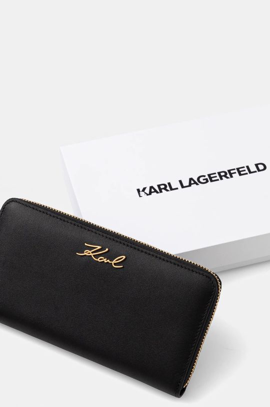 Karl Lagerfeld portfel czarny A1W32106