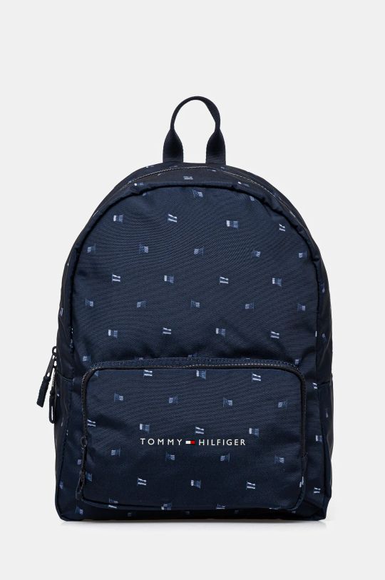 Σακίδιο πλάτης Tommy Hilfiger υφασμάτινο σκούρο μπλε AU0AU01945.PPYA