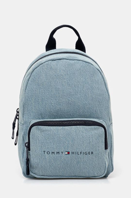 Dječji ruksak Tommy Hilfiger odgovara formatu A4 plava AU0AU01966.PPYA