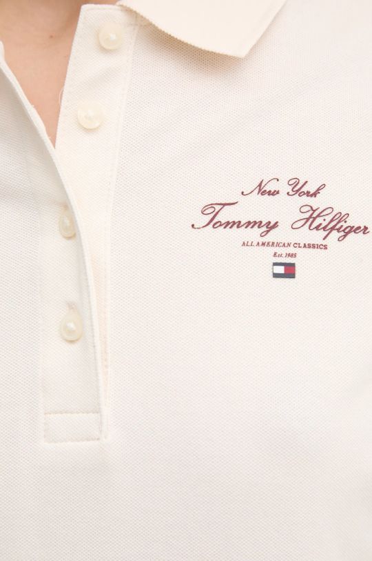 Tommy Hilfiger polo WW0WW43930 beżowy