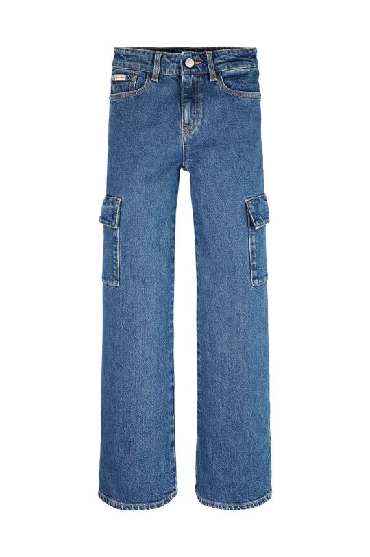 Calvin Klein Jeans jeansy dziecięce SKATER RGD IB0IB02318.PPYA niebieski SS25