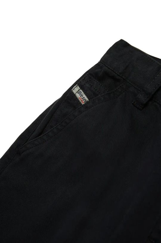 Diesel spodnie dziecięce PDARGJXCARGO TROUSERS czarny J02220