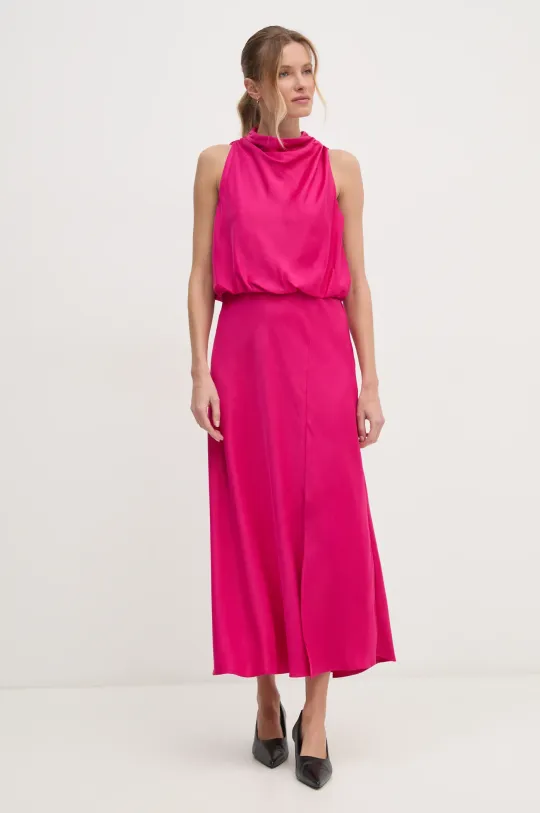 Haljina Dkny midi roza P4JBAZ22