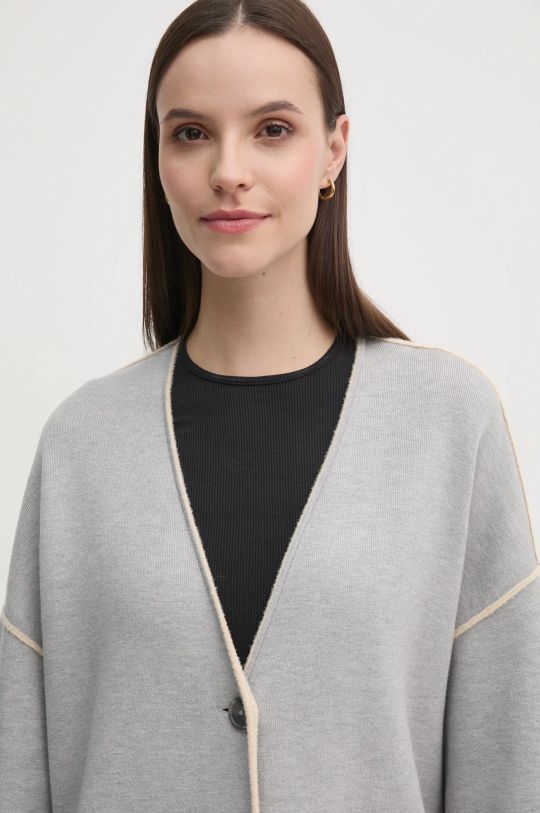 OUI cardigan cu două fețe gri 90801