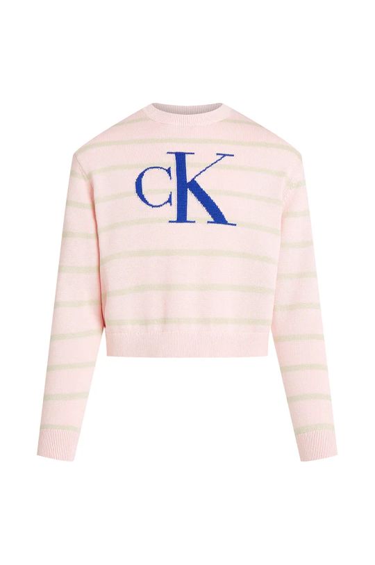 Calvin Klein Jeans sweter dziecięcy pozostałe różowy IG0IG02947.128.176.PPYA