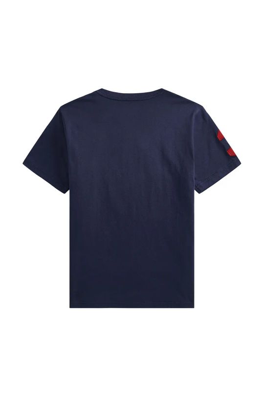 Polo Ralph Lauren t-shirt bawełniany dziecięcy 323832907039 granatowy SS25