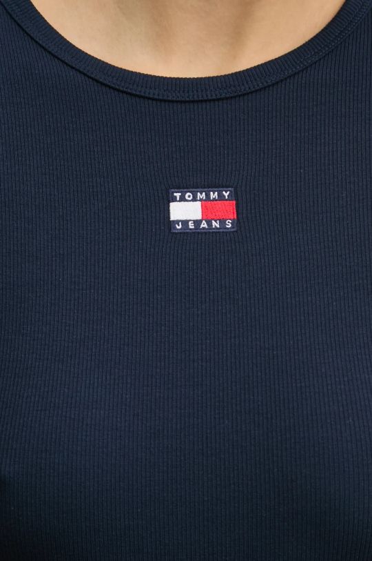 Tommy Jeans longsleeve DW0DW20178 granatowy