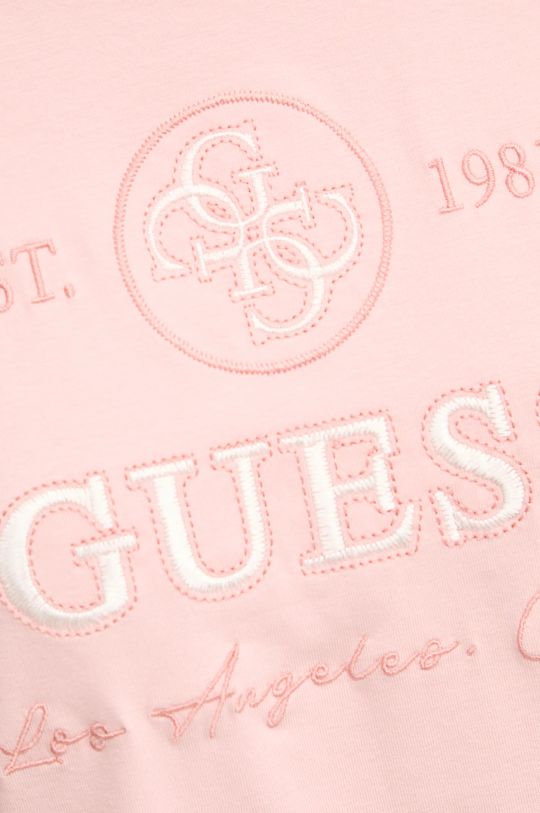 Guess t-shirt 4G V5RI05.J1314 różowy