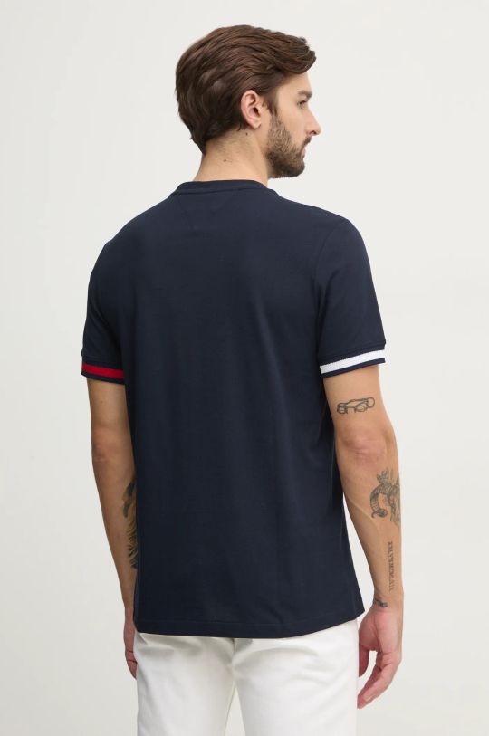 Odzież Tommy Hilfiger t-shirt bawełniany MW0MW38078 granatowy