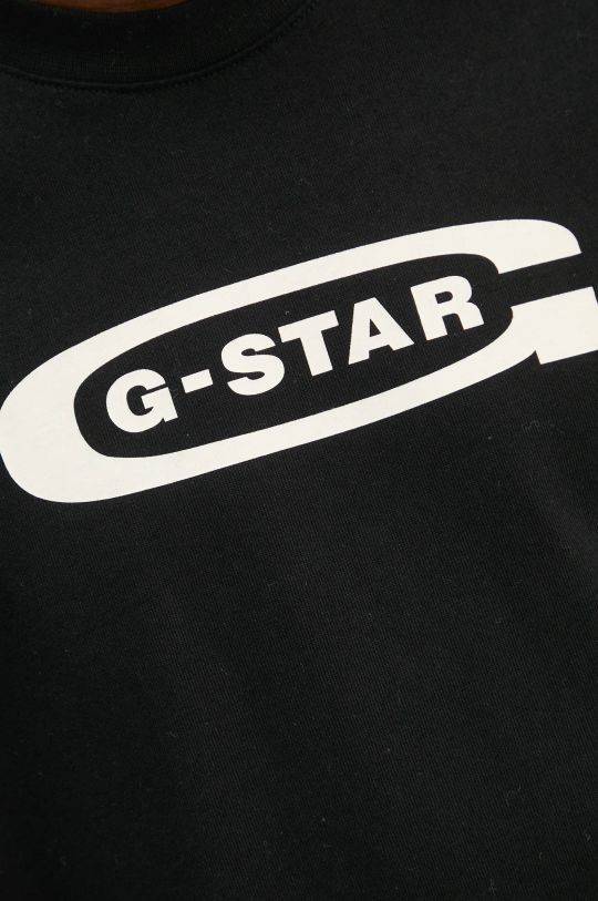 G-Star Raw t-shirt bawełniany D26350.C336 czarny