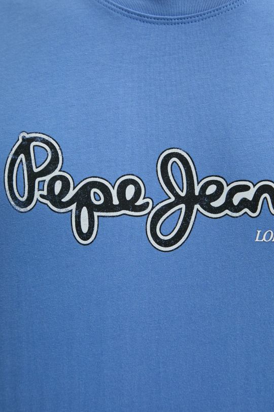 Pepe Jeans t-shirt bawełniany DORIAN TEE PM509721 fioletowy