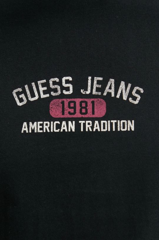 Хлопковая футболка Guess Jeans M5RI77.K8FQ4 чёрный