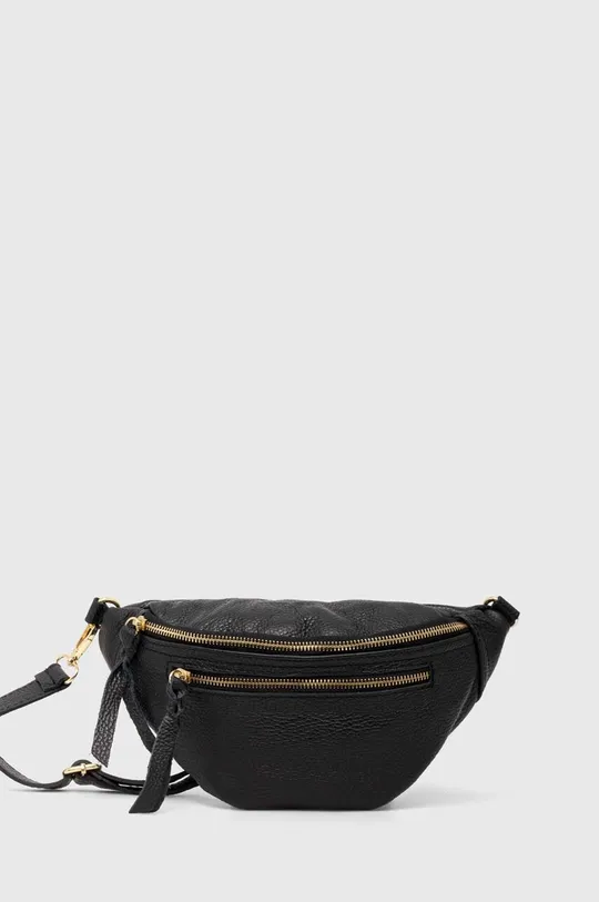 crna Kožna torbica oko struka Answear Lab Ženski