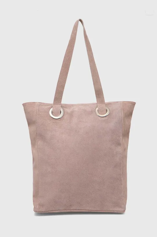 рожевий Замшева сумочка Answear Lab Жіночий