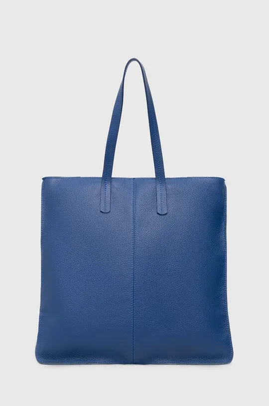 темно-синій Шкіряна сумочка Answear Lab Жіночий