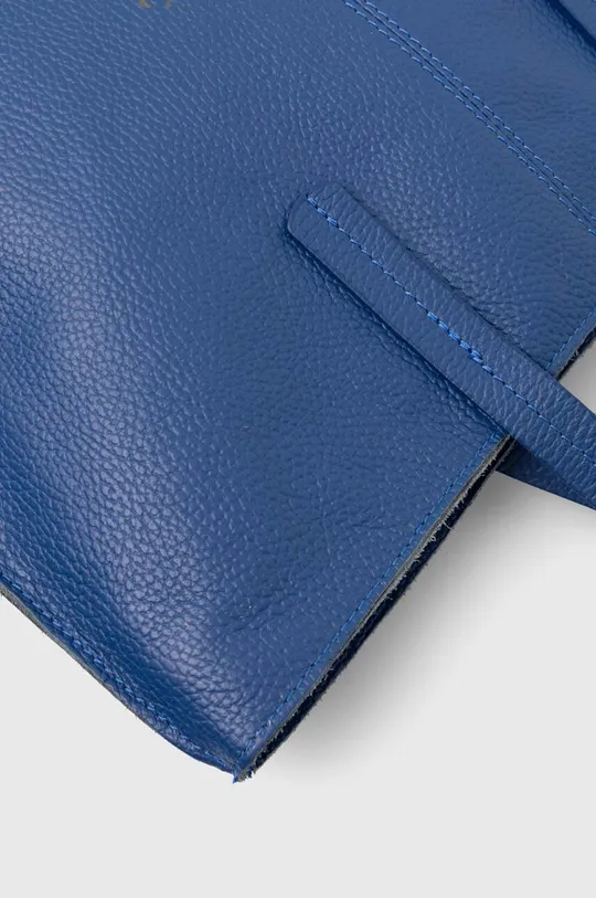 темно-синій Шкіряна сумочка Answear Lab