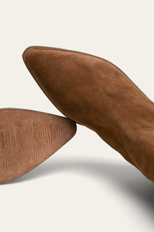 hnedá Answear - Členkové topánky