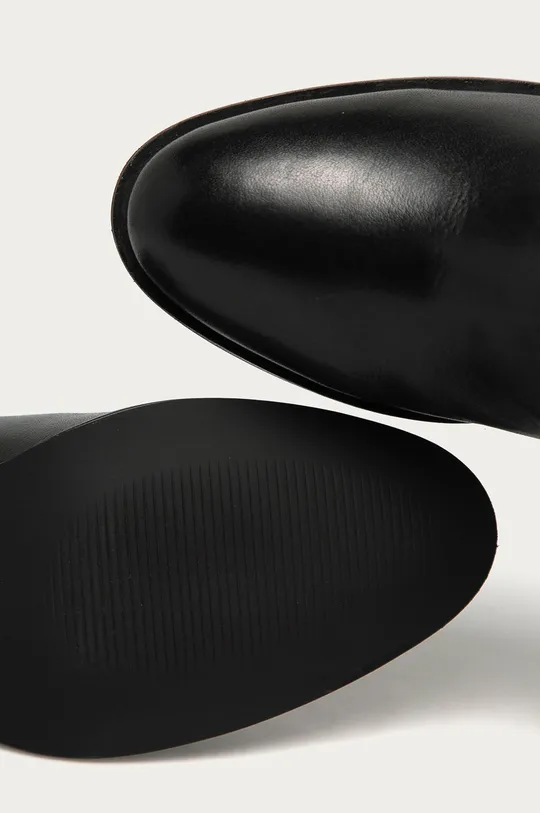 чёрный Answear - Кожаные полусапоги Answear Lab
