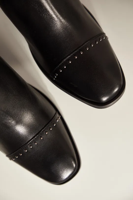 чорний Answear - Шкіряні черевики Answeara Lab