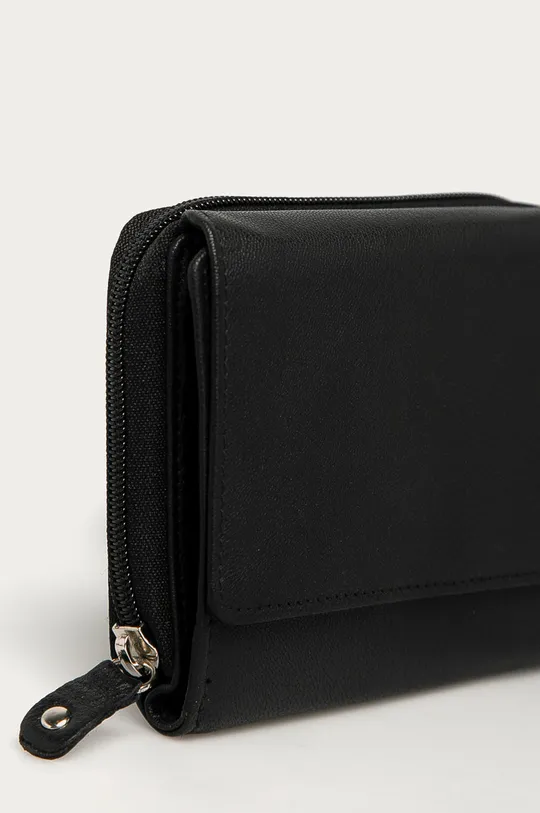 чорний Answear Lab - Шкіряний гаманець