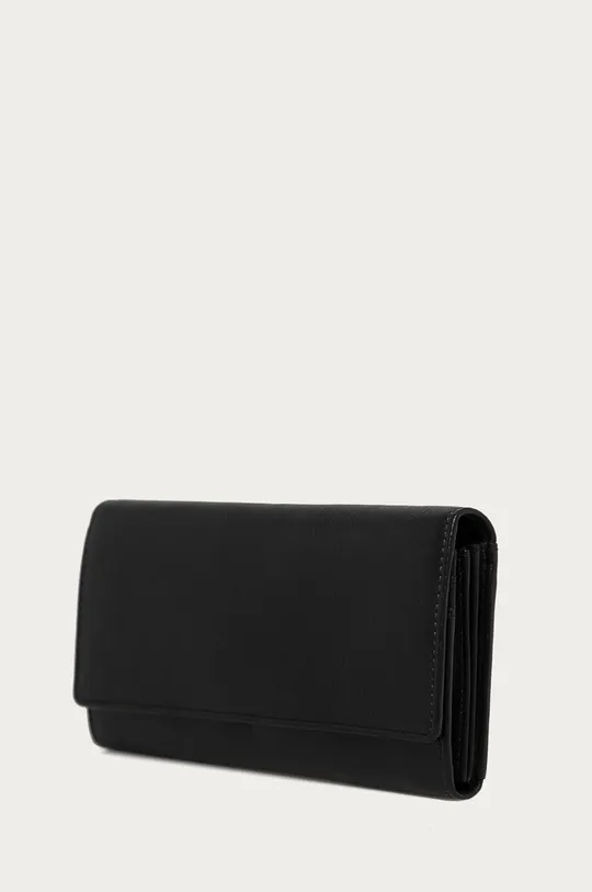 Answear Lab - Шкіряний гаманець чорний