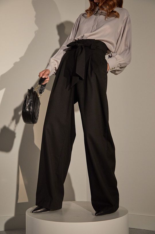 negru answear.LAB limited collection - Pantaloni De femei