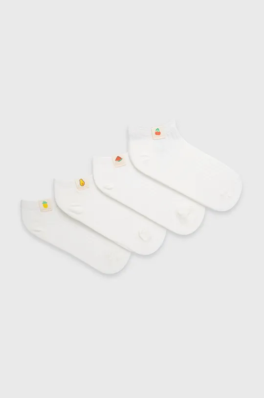 biały Answear Lab Skarpetki (3-pack) Damski