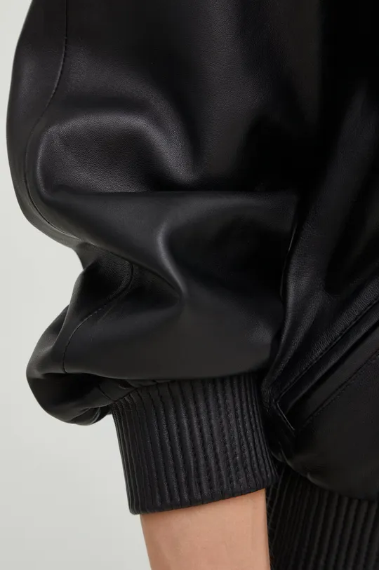 Шкіряна куртка Answear Lab X Лімітована колекція SISTERHOOD