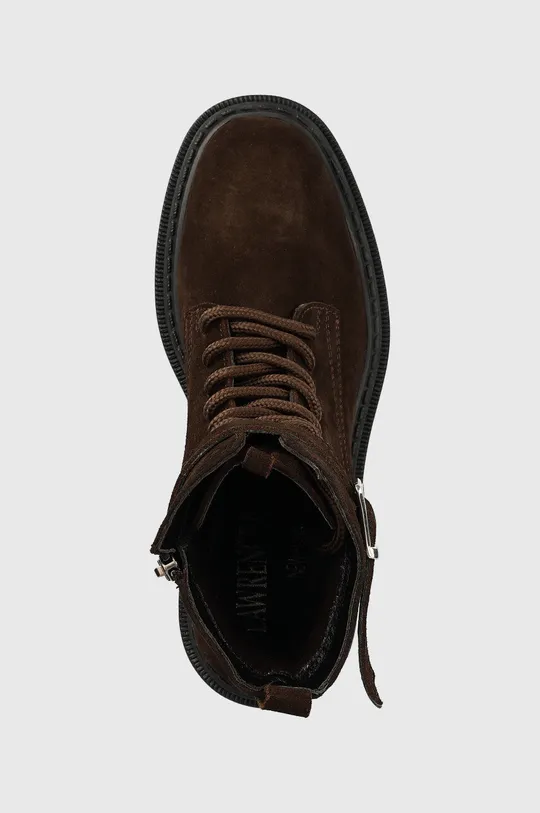 hnedá Semišové topánky chelsea Answear Lab