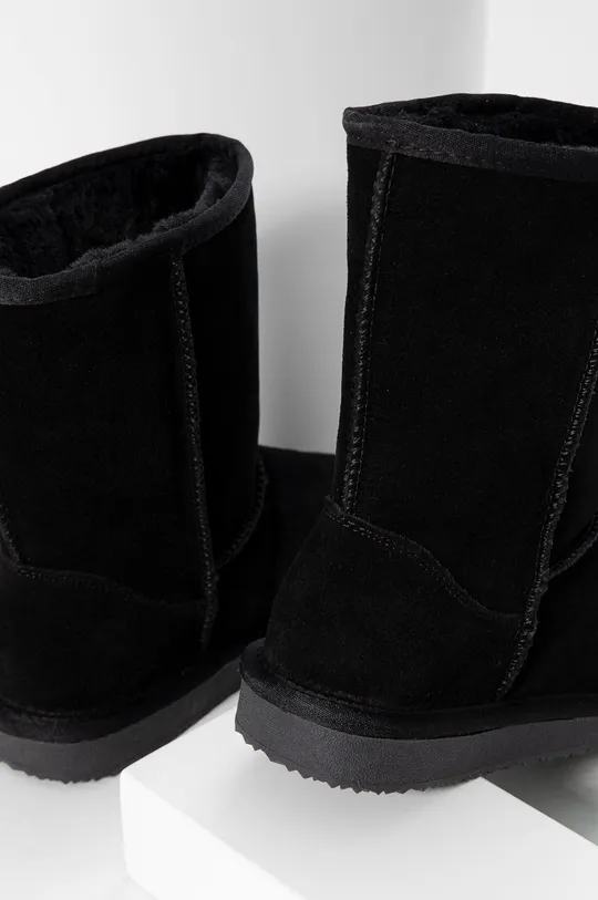 crna Cipele za snijeg od brušene kože Answear Lab