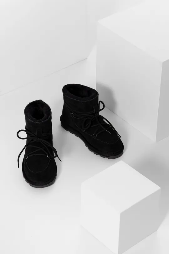 μαύρο Μπότες χιονιού σουέτ Answear Lab Γυναικεία