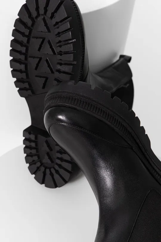 Δερμάτινες μπότες τσέλσι Answear Lab  Πάνω μέρος: Υφαντικό υλικό, Φυσικό δέρμα Εσωτερικό: Συνθετικό ύφασμα, Υφαντικό υλικό Σόλα: Συνθετικό ύφασμα