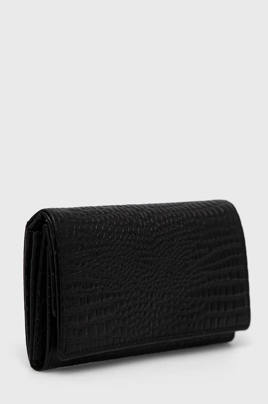 Кожаный кошелек Answear Lab чёрный