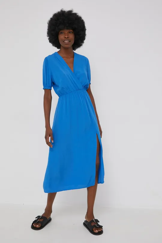 μπλε Φόρεμα Answear Lab X limited festival collection BE BRAVE