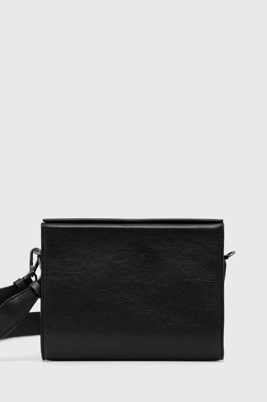 Δερμάτινη τσάντα Answear Lab  X limited collection SISTERHOOD μαύρο