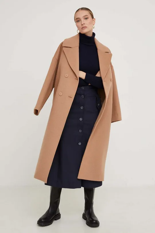 коричневый Шерстяное пальто Answear Lab Женский