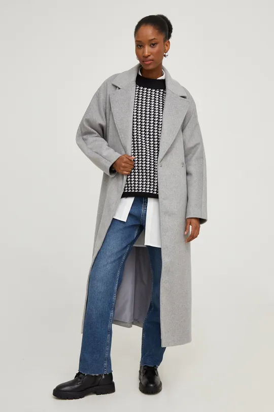 серый Шерстяное пальто Answear Lab Женский