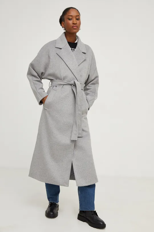Шерстяное пальто Answear Lab 50% Полиэстер, 50% Шерсть