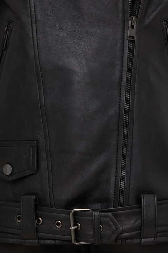 Kožna ramones jakna Answear Lab  X limitirana kolekcija NO SHAME