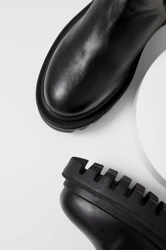 чорний Шкіряні черевики Answear Lab X Лімітована колекція NO SHAME
