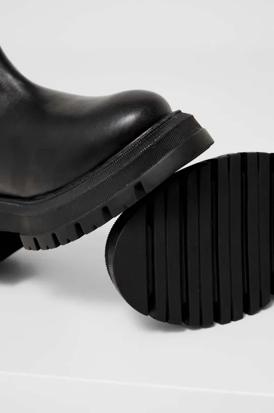 Kožené topánky chelsea Answear Lab Zvršok: Prírodná koža Vnútro: Textil, Prírodná koža Podrážka: Syntetická látka