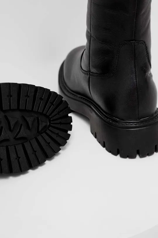 Δερμάτινες μπότες Answear Lab X limited collection NO SHAME Γυναικεία