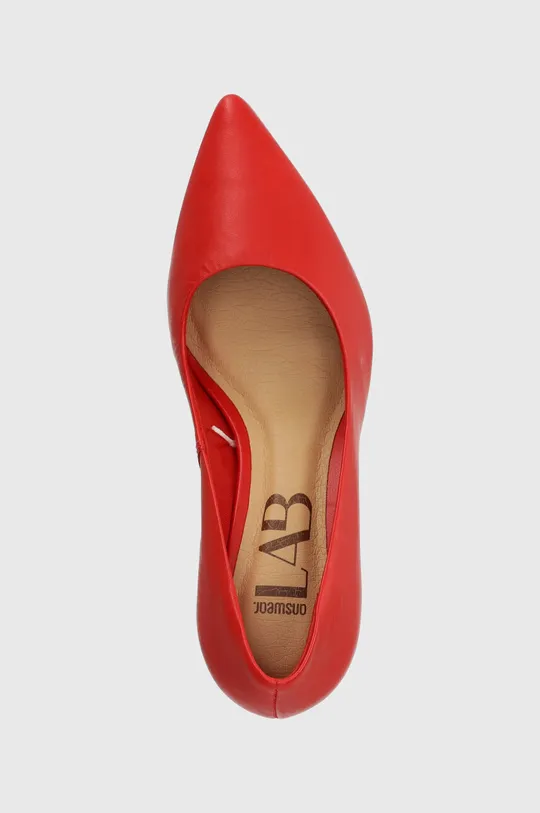 червоний Шкіряні туфлі Answear Lab
