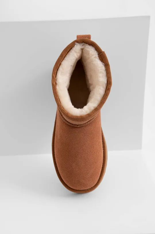 smeđa Čizme za snijeg od brušene kože Answear Lab