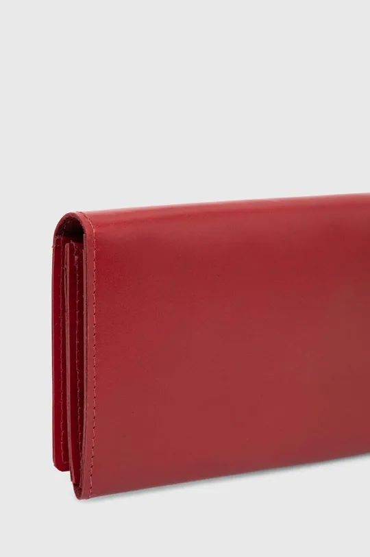 Кожаный кошелек Answear Lab красный