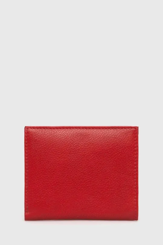 Шкіряний гаманець Answear Lab червоний