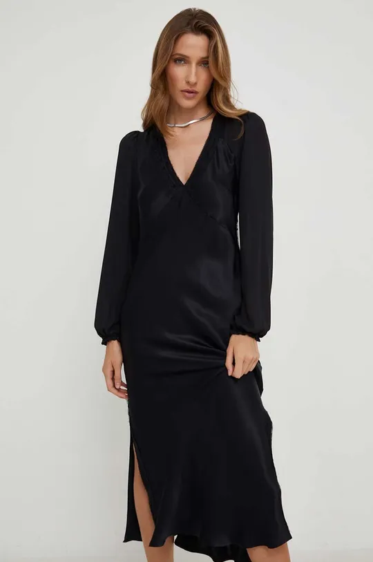 чёрный Платье Answear Lab X Лимитированная коллекция NO SHAME