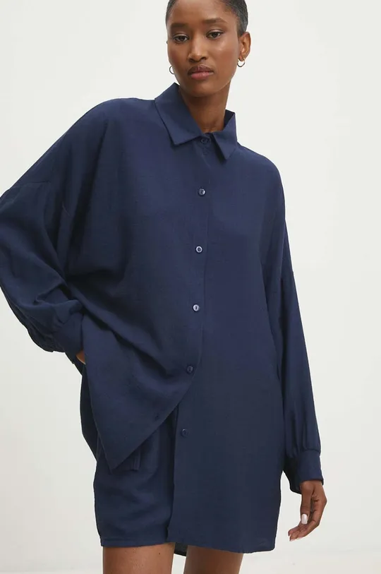 Сорочка та шорти Answear Lab темно-синій NL245876.ums