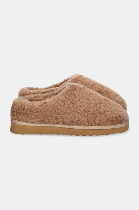 Answear Lab pantofole in lana AW24.1.cd beige WA24